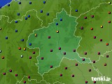 群馬県のアメダス実況(日照時間)(2019年02月14日)