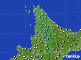 2019年02月16日の道北のアメダス(風向・風速)