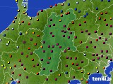 長野県のアメダス実況(日照時間)(2019年02月17日)