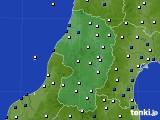 山形県のアメダス実況(風向・風速)(2019年02月17日)