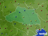 埼玉県のアメダス実況(日照時間)(2019年02月20日)