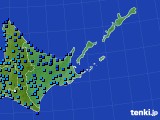 道東のアメダス実況(気温)(2019年02月20日)