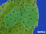 2019年02月21日の福島県のアメダス(日照時間)