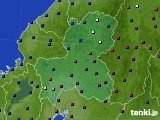岐阜県のアメダス実況(日照時間)(2019年02月21日)