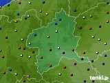 群馬県のアメダス実況(日照時間)(2019年02月23日)