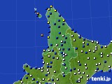 2019年02月24日の道北のアメダス(風向・風速)