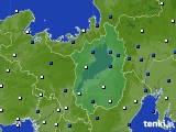 2019年02月26日の滋賀県のアメダス(風向・風速)