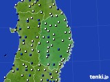岩手県のアメダス実況(風向・風速)(2019年02月26日)