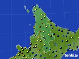 道北のアメダス実況(積雪深)(2019年02月27日)