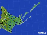 2019年02月27日の道東のアメダス(積雪深)