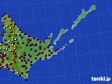 2019年02月27日の道東のアメダス(日照時間)