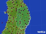 2019年02月27日の岩手県のアメダス(日照時間)