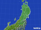 東北地方のアメダス実況(降水量)(2019年02月28日)