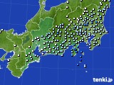 2019年02月28日の東海地方のアメダス(降水量)