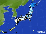 2019年02月28日のアメダス(気温)