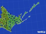 2019年03月01日の道東のアメダス(積雪深)