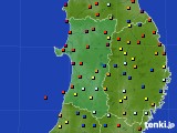 2019年03月02日の秋田県のアメダス(日照時間)