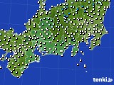 2019年03月02日の東海地方のアメダス(気温)