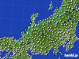 北陸地方のアメダス実況(風向・風速)(2019年03月02日)