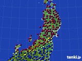 2019年03月03日の東北地方のアメダス(日照時間)