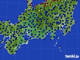 2019年03月03日の東海地方のアメダス(日照時間)