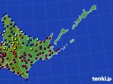 道東のアメダス実況(日照時間)(2019年03月03日)