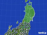 東北地方のアメダス実況(降水量)(2019年03月04日)