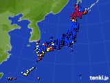 2019年03月04日のアメダス(日照時間)