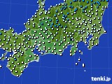 東海地方のアメダス実況(気温)(2019年03月04日)