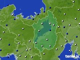 滋賀県のアメダス実況(風向・風速)(2019年03月04日)