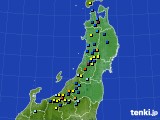 東北地方のアメダス実況(積雪深)(2019年03月05日)