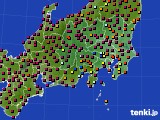 関東・甲信地方のアメダス実況(日照時間)(2019年03月05日)