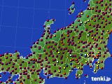 北陸地方のアメダス実況(日照時間)(2019年03月05日)