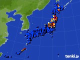 アメダス実況(日照時間)(2019年03月06日)