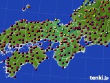 2019年03月08日の近畿地方のアメダス(日照時間)