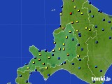道央のアメダス実況(積雪深)(2019年03月09日)