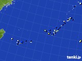 沖縄地方のアメダス実況(風向・風速)(2019年03月09日)