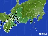 2019年03月10日の東海地方のアメダス(降水量)