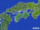 四国地方のアメダス実況(降水量)(2019年03月10日)