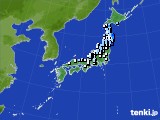 アメダス実況(降水量)(2019年03月11日)