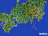 東海地方のアメダス実況(日照時間)(2019年03月11日)