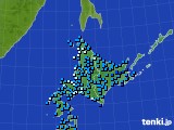 北海道地方のアメダス実況(気温)(2019年03月11日)