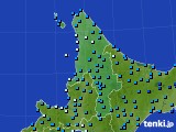 道北のアメダス実況(気温)(2019年03月11日)