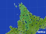 道北のアメダス実況(積雪深)(2019年03月12日)