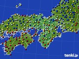 2019年03月12日の近畿地方のアメダス(日照時間)