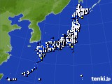 アメダス実況(風向・風速)(2019年03月12日)