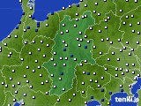 2019年03月12日の長野県のアメダス(風向・風速)