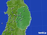2019年03月13日の岩手県のアメダス(降水量)