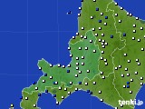 道央のアメダス実況(風向・風速)(2019年03月13日)