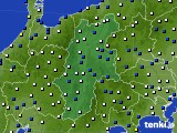 2019年03月13日の長野県のアメダス(風向・風速)